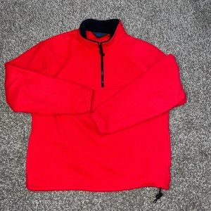 Vintage J.Crew polartec 1/4 zip sweatshirt